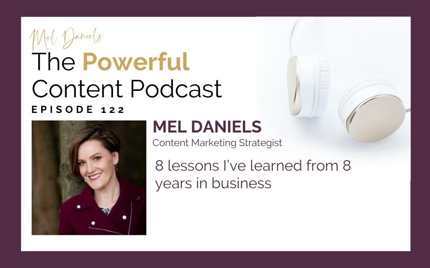 EP 122 8 lessons I’ve learned from 8 years in business